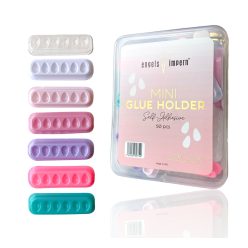 Mini ragasztótartó (50 darabos / többszínű)