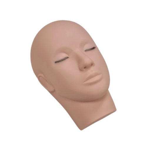 Gyakorlófej szempillákkal